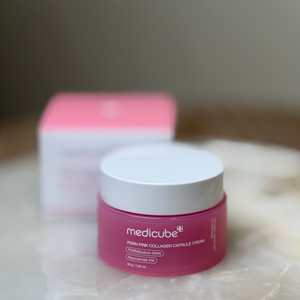 6-min کرم کپسولی کلاژن و PDRN مدیکیوب (جوانساز) 55gr - Image 1